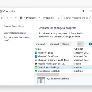 Repair QuickBooks Desktop