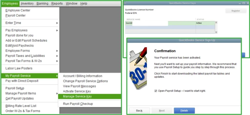 QuickBooks payroll update
