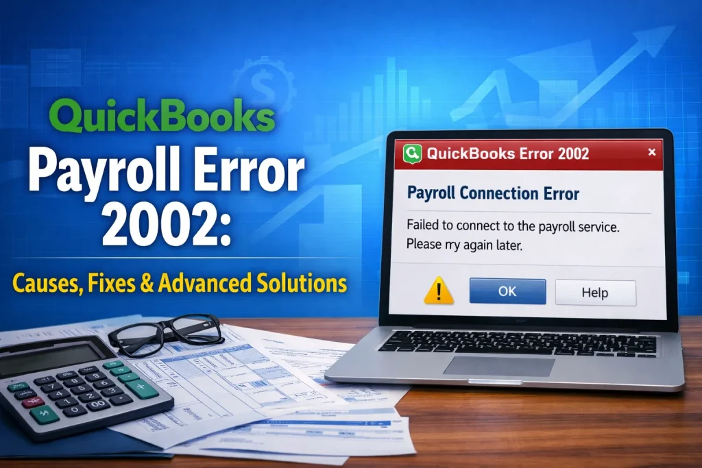 QuickBooks Payroll Error 2002